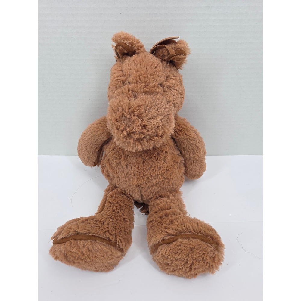 Jellycat Fuddlewuddle Horse Brown Pony Plush Stuffed Animal Toy FW6H 9 Inch